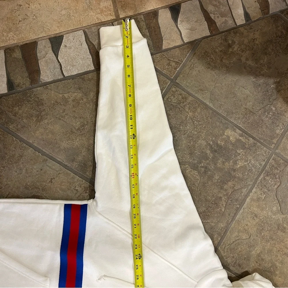 Men's Gucci, cotton jersey half zip closure,, hoodie size XS fits like medium